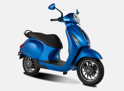 Chetak Electric Scooter - Blue